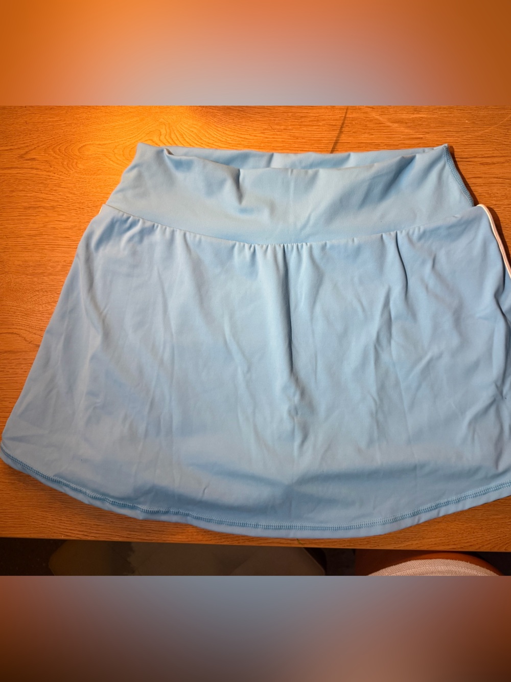 Willow Light Blue Circle Skirt